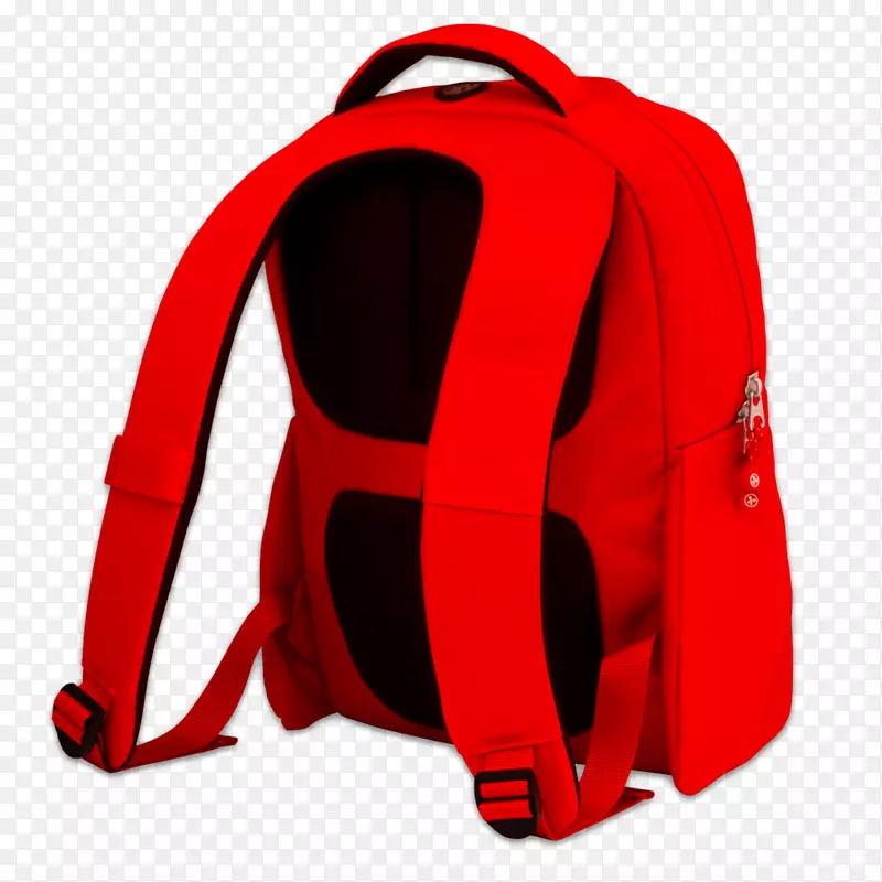 背包剪贴画-红色背包PNG图像