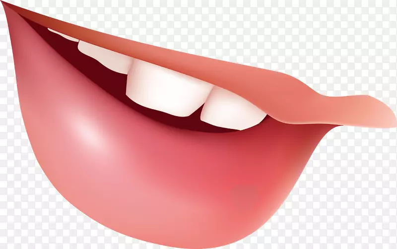 嘴唇牙微笑-牙齿PNG图像
