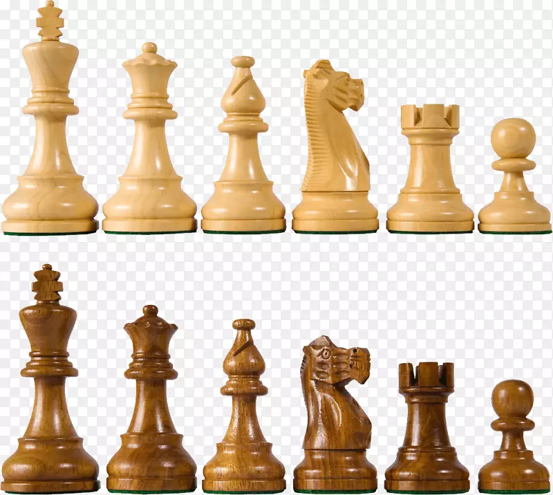 再思考棋子、史汤顿国际象棋、棋盘-国际象棋PNG形象