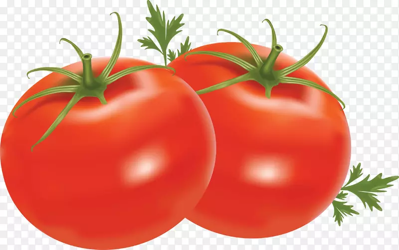 叶芝蔬菜剪贴画上的番茄市场-番茄PNG形象