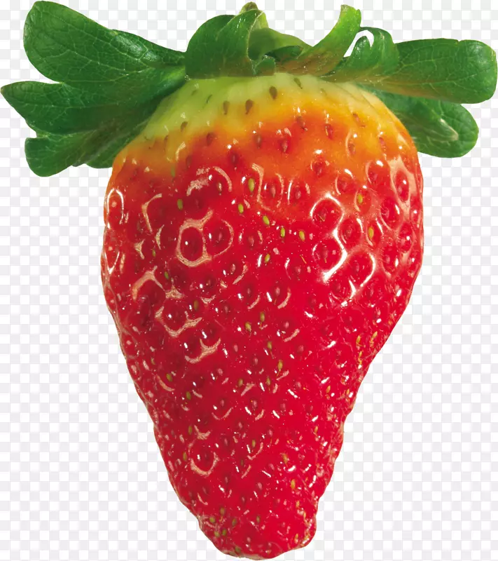 草莓汁天使食品蛋糕水果-草莓PNG图像