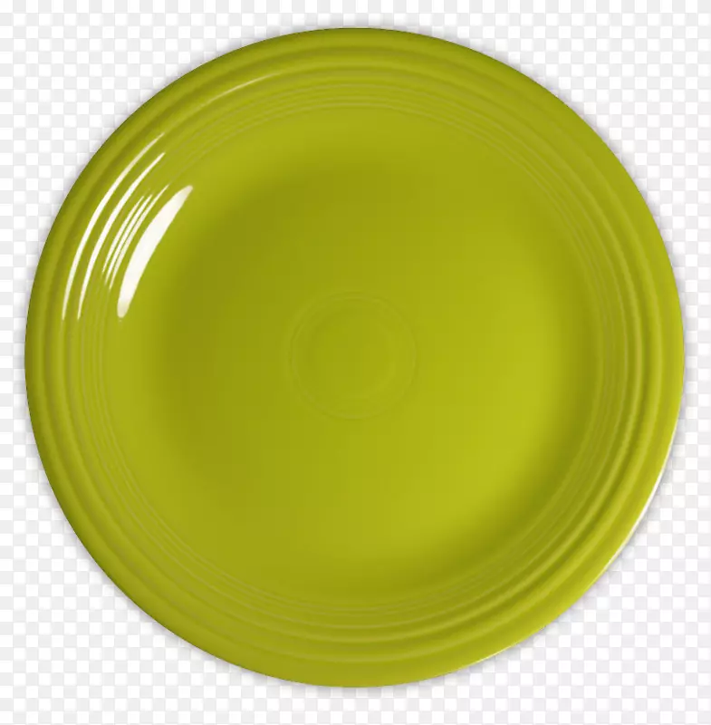 陶瓷圆盘碗-绿色板png图像