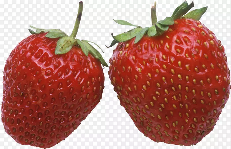 麝香草莓果夹艺术-草莓PNG图片