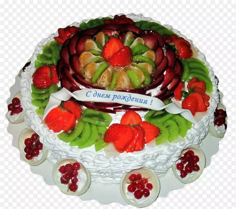 生日蛋糕玉米饼奶油-蛋糕PNG图像