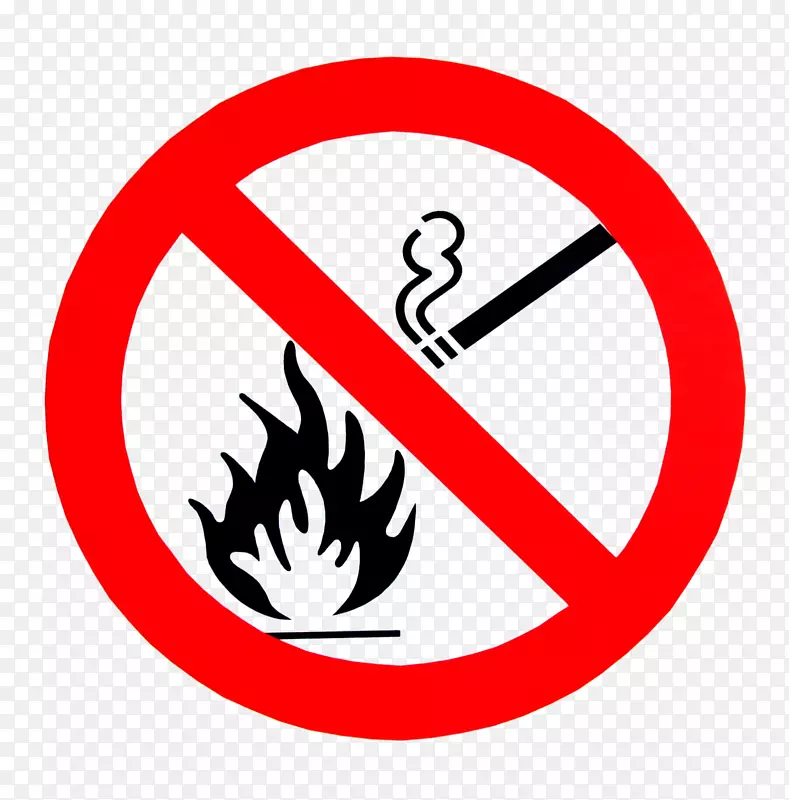 纽约市防火消防安全保险-禁止吸烟PNG