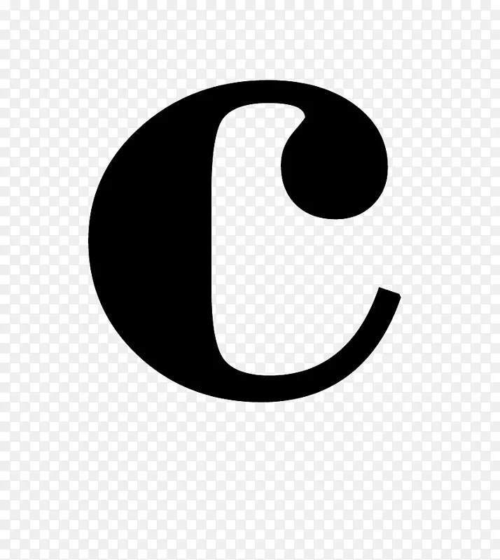 字母C 黑白艺术设计PNG图片素材下载_图片编号33344-PNG素材网