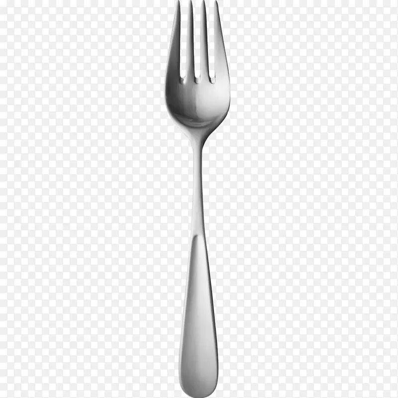 勺子叉不锈钢-叉子png图像