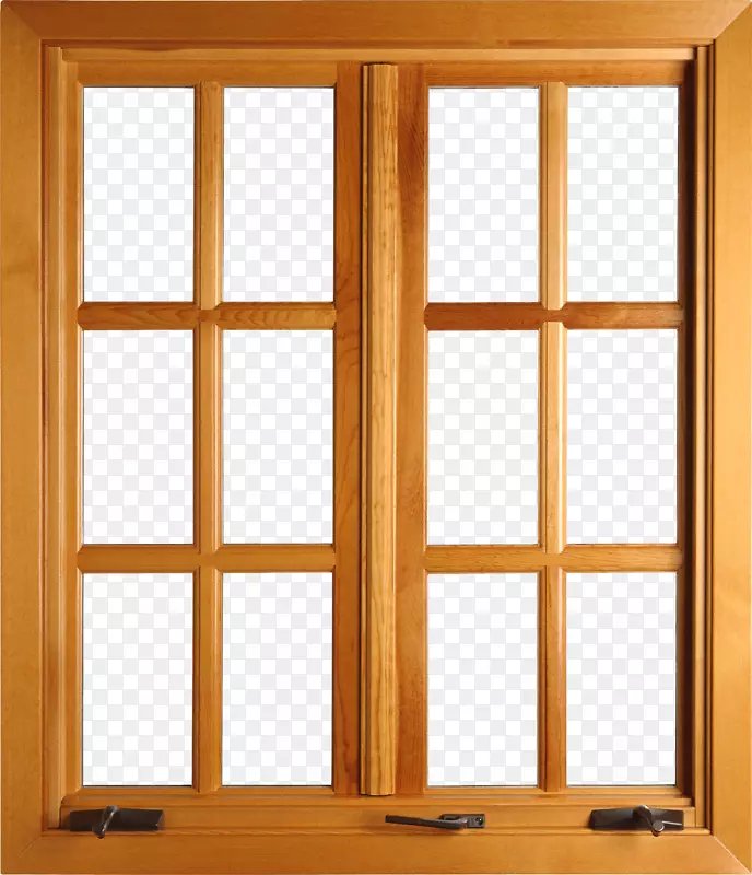 凯拉拉设计门窗木窗PNG