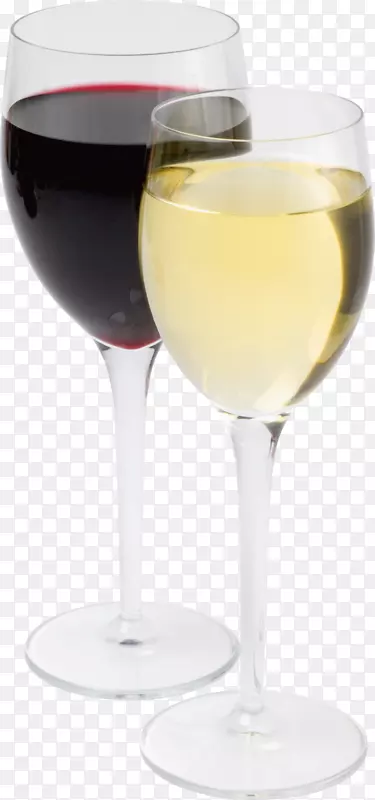 白葡萄酒红酒香槟-PNG玻璃形象