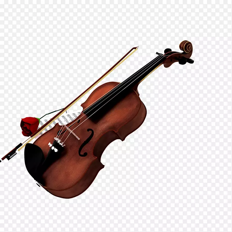 小提琴剪贴画-小提琴PNG文件