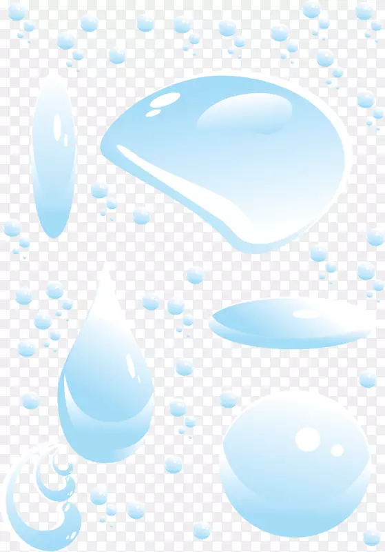 蓝天产品日间水滴png图像