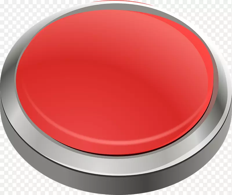 按钮红色剪贴画-按钮PNG