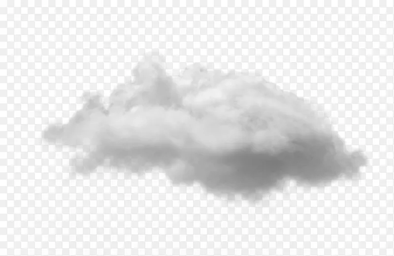 黑白摄影墙纸-云png图像