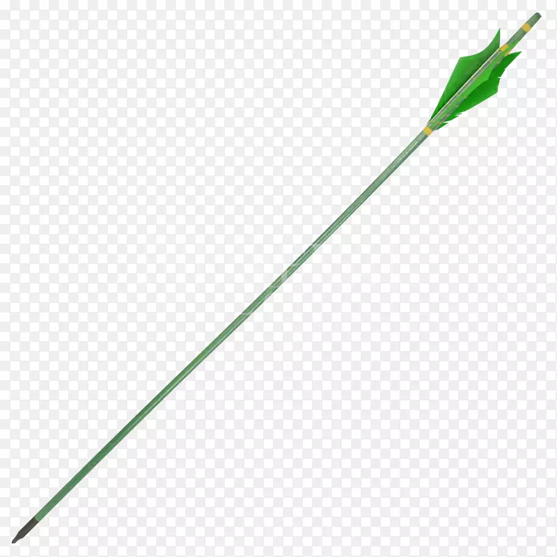 绿色设计图案-箭弓PNG