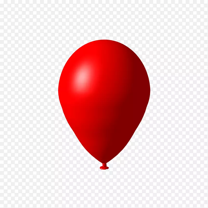 心红气球-气球PNG图像下载心脏气球