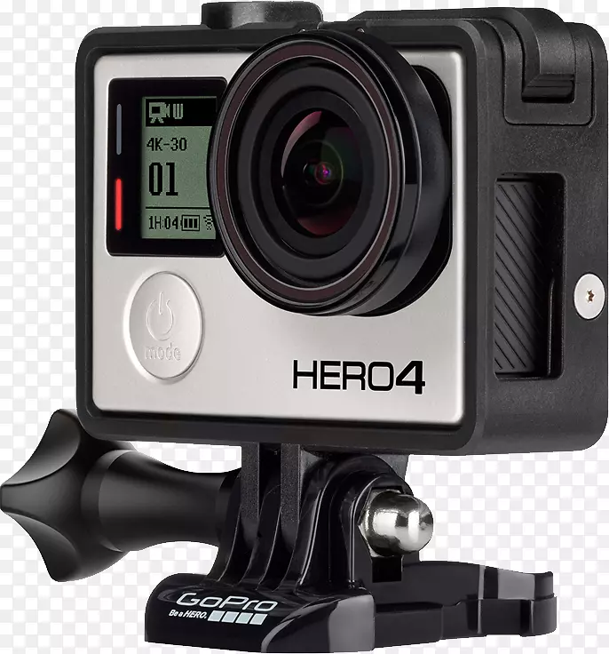 GoPro 4k分辨率动作摄像机帧速率-GoPro相机PNG