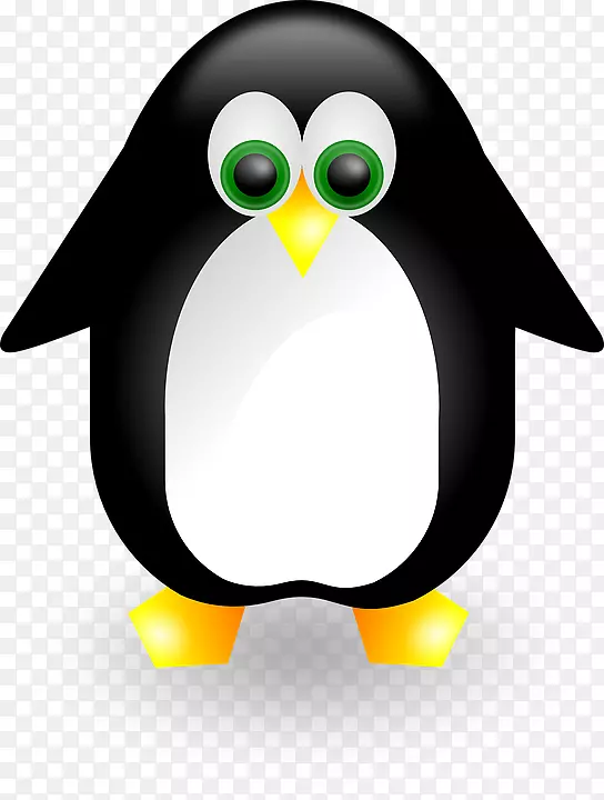 帝企鹅鸟王企鹅-linux标志png