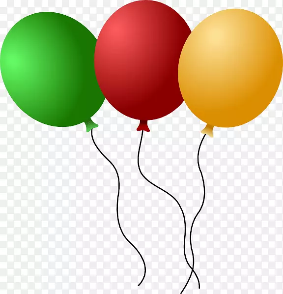 气球剪贴画-气球PNG图像