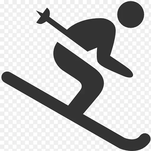 免费滑雪图标-滑雪PNG HD