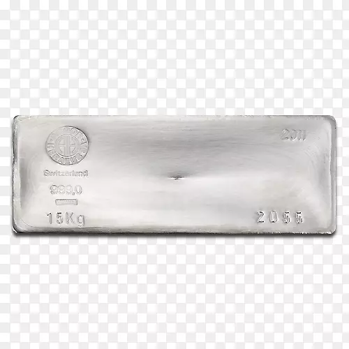 金属材料矩形银PNG