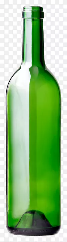 红葡萄酒瓶丁基卡玻璃绿瓶PNG图像
