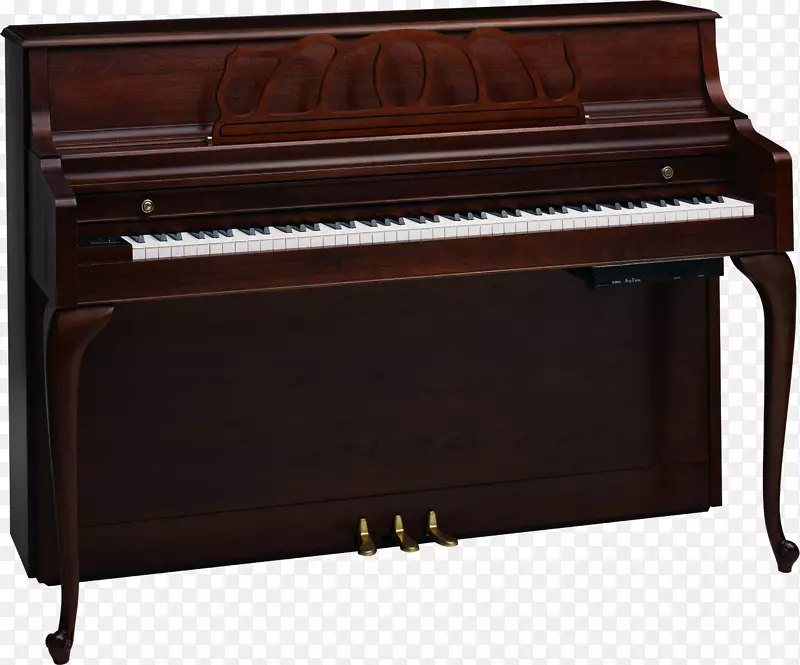 数字钢琴立式钢琴-钢琴PNG图像