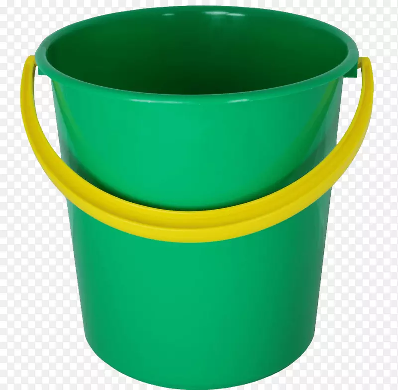 桶塑料-塑料绿色桶png图像