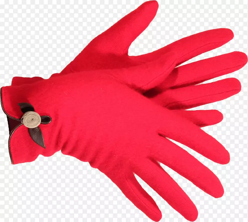 手指手套手模型红粉手套png图像