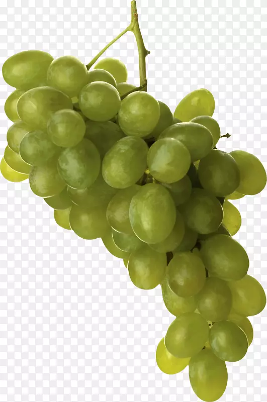 普通葡萄酒-绿色葡萄png图像