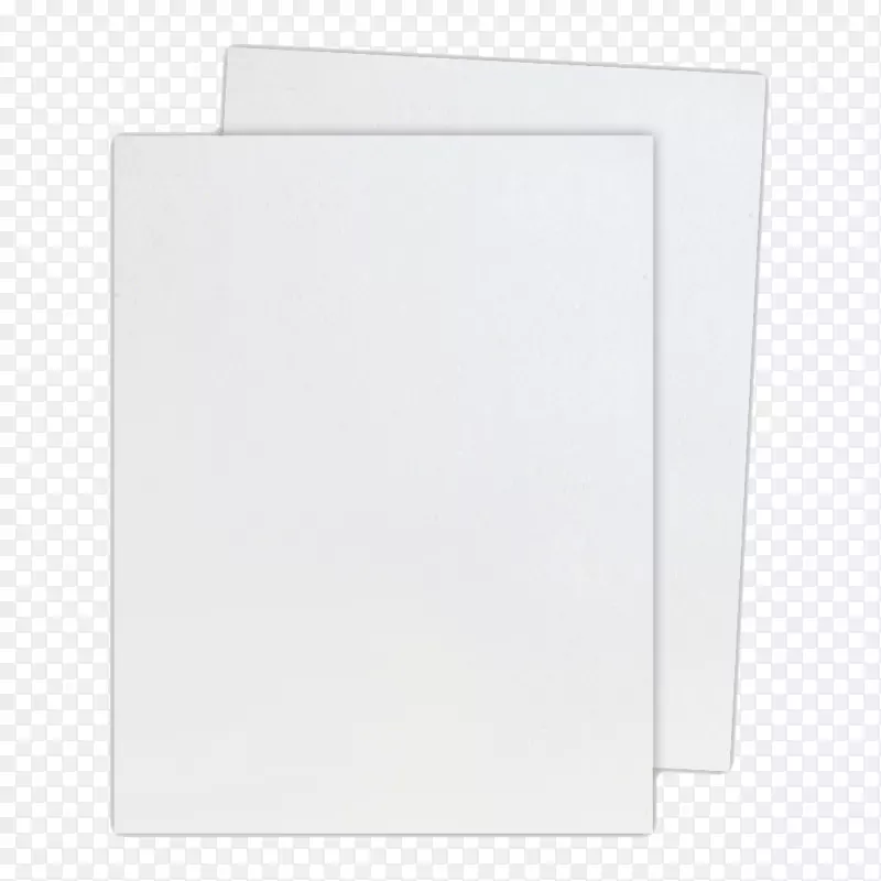 方角白纸无片PNG图像