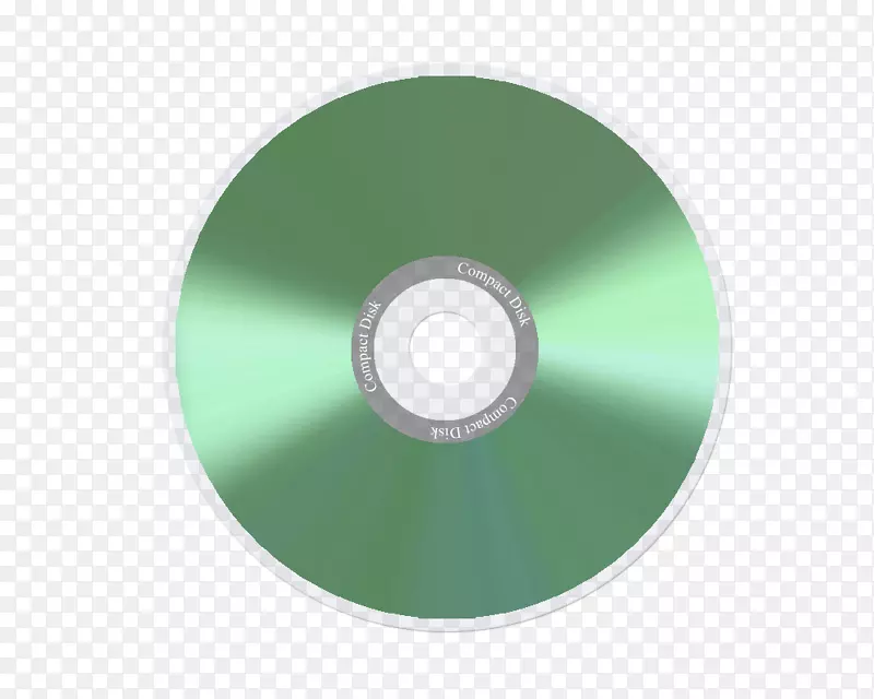 绿色圆角CD/DVD光盘PNG图片素材下载_图片编号41550-PNG素材网