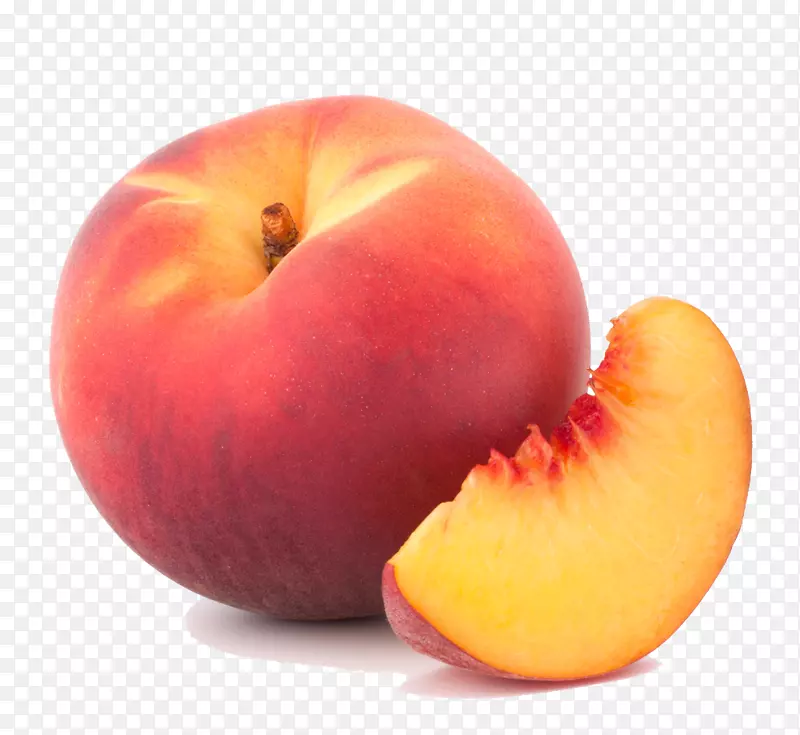 桃奶油水果-桃PNG PIC