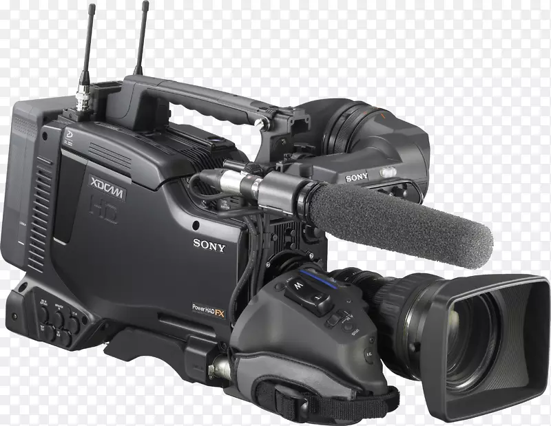 索尼摄像机xdCAM电荷耦合器件摄像机png图像