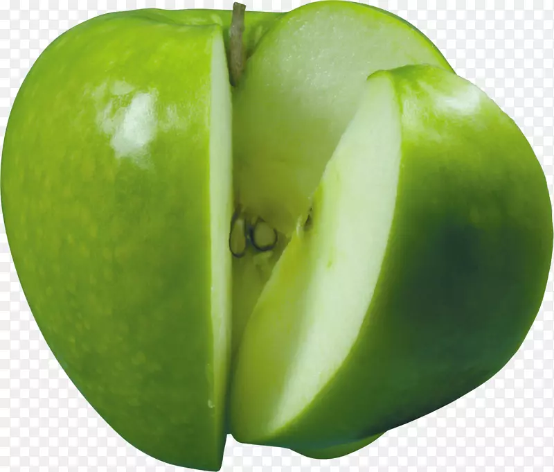 苹果剪贴画-绿色苹果PNG图像