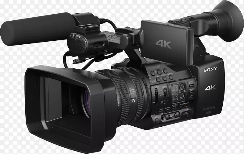 4K分辨率索尼XDCAM摄像机XAVC-摄像机png图像