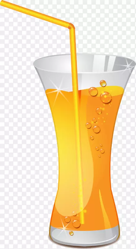 橙汁鸡尾酒奶昔-果汁PNG图像