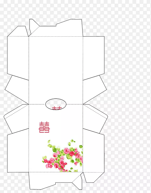婚礼糖果盒设计图片