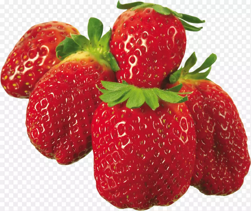 果汁野生草莓沙拉-草莓PNG图片