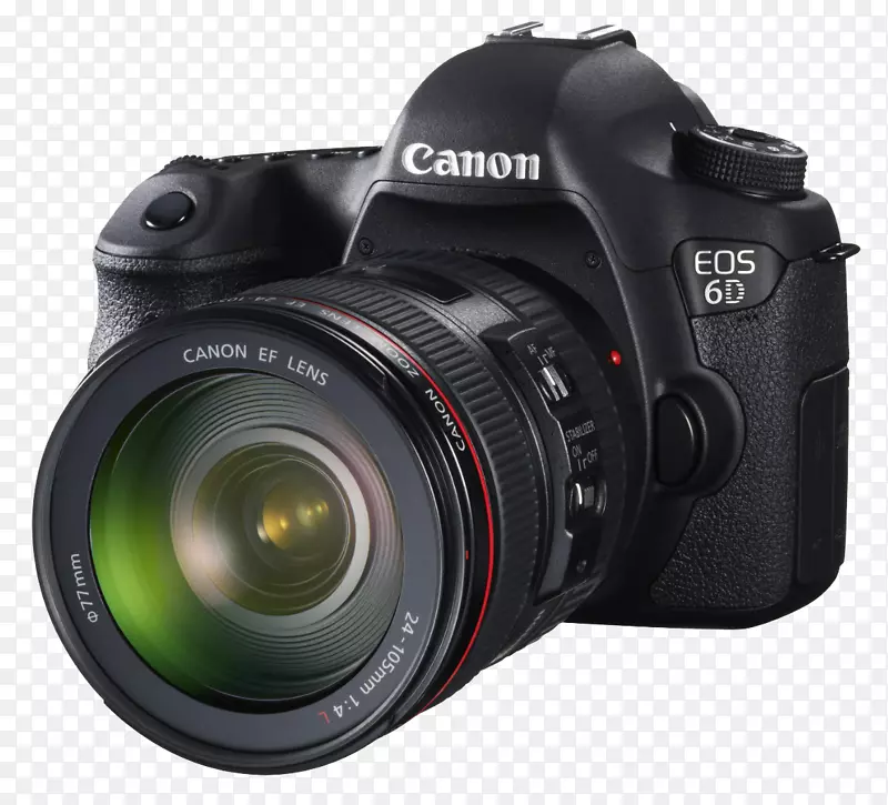 佳能Eos 6d马克II型相机-摄影相机PNG HD