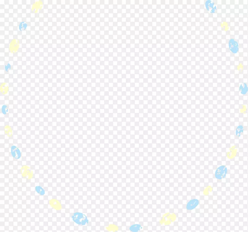 鲜蓝色小水滴