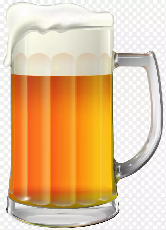 啤酒杯剪贴画-啤酒杯透明PNG剪贴画图像
