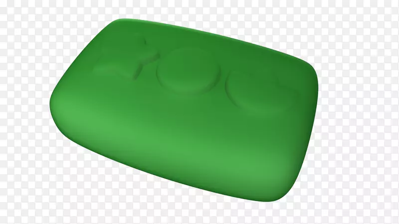 绿色矩形-皂PNG