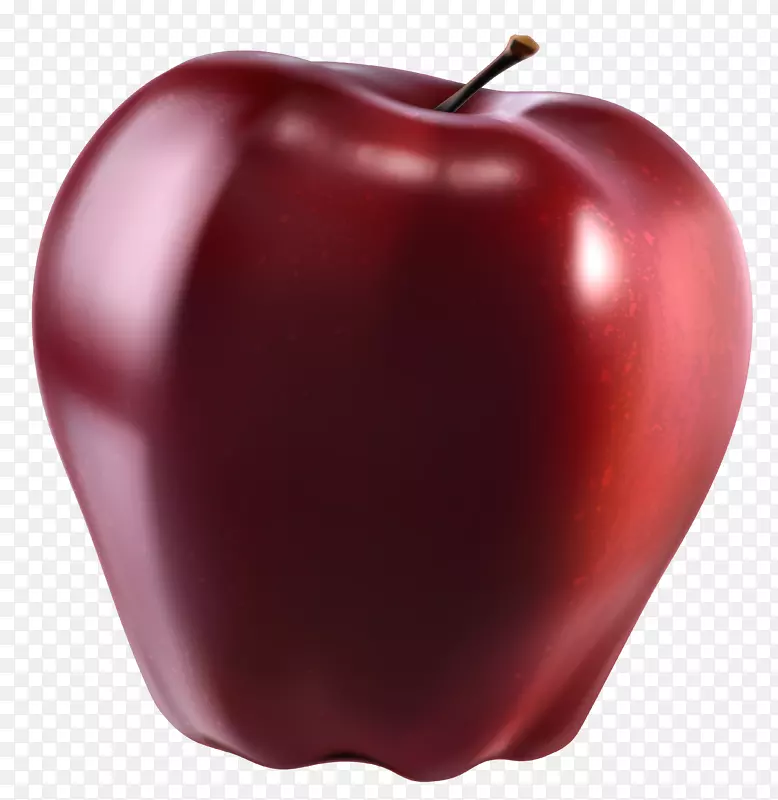 苹果图标图像格式苹果彩色表情符号-红色苹果图片