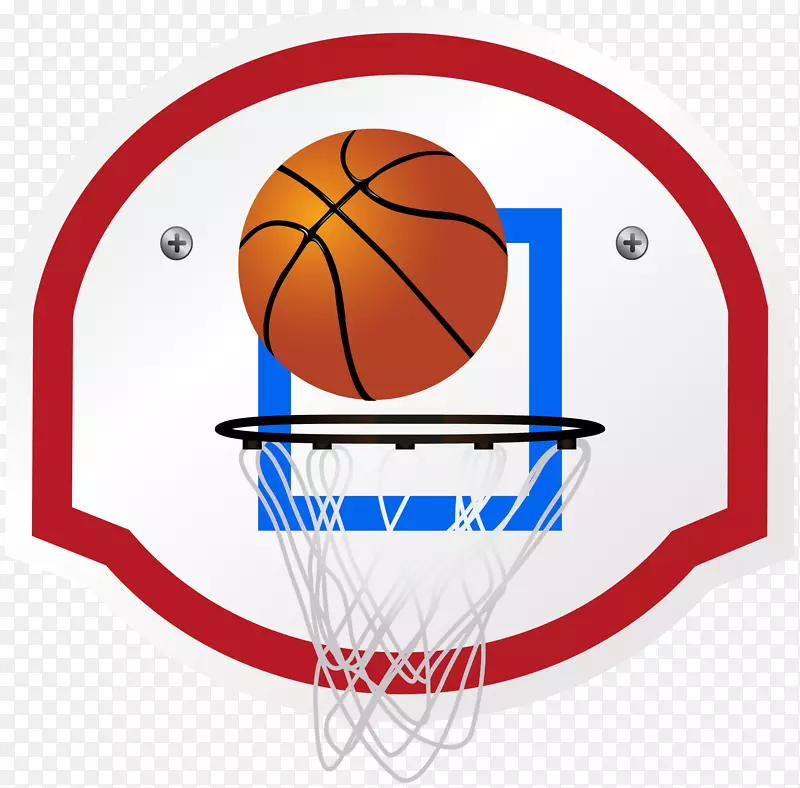 篮板球足球剪贴画-篮球篮圈PNG剪贴画形象