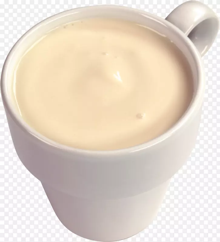 牛奶咖啡茶奶油奶昔-卡布奇诺杯PNG剪贴画
