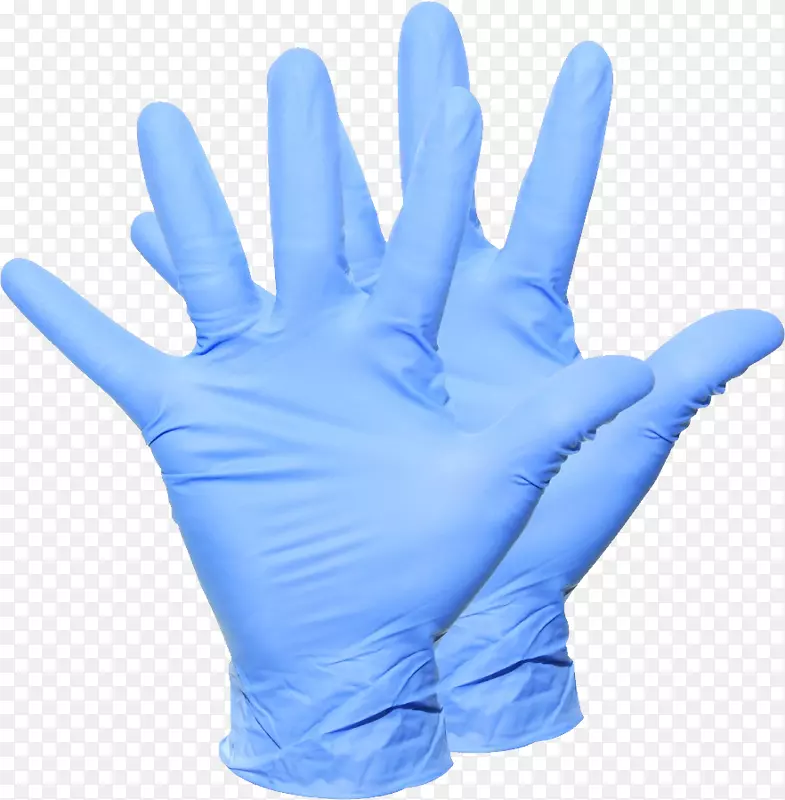 手指医用手套乙烯基-手套PNG图像