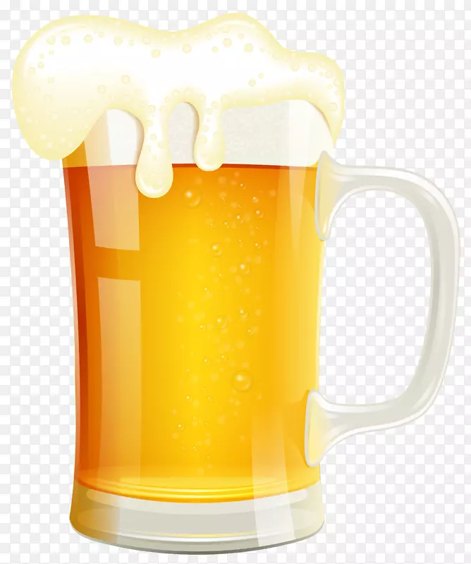 印度淡啤酒桶啤酒-啤酒杯