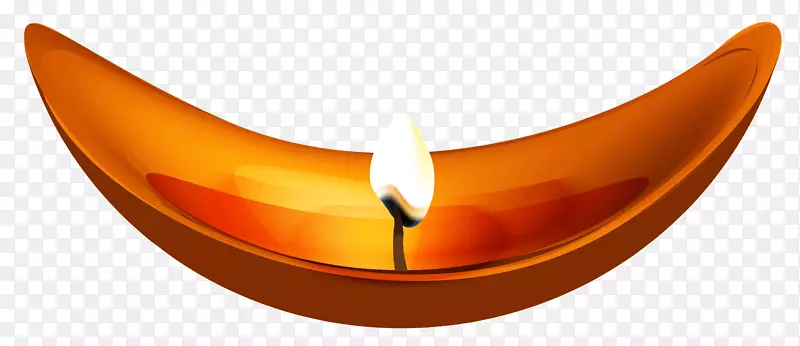 Diwali diya剪贴画-排灯节蜡烛PNG剪贴画