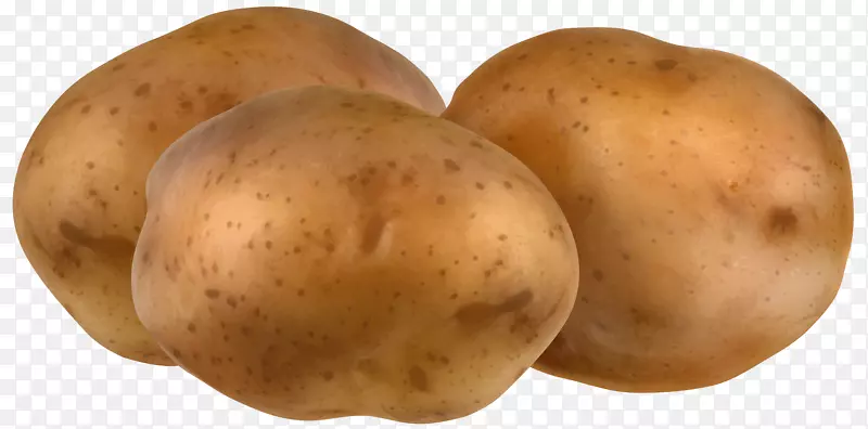 土豆泥炸薯条烤土豆剪贴画-土豆透明PNG剪贴画图片