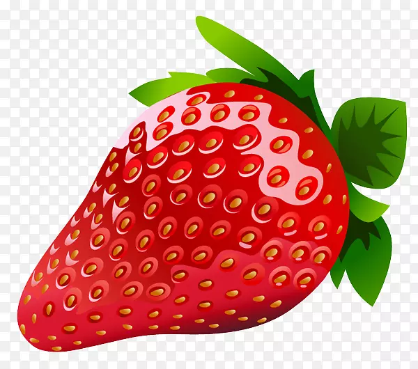 草莓冰淇淋草莓蛋糕短蛋糕剪贴画-草莓图片